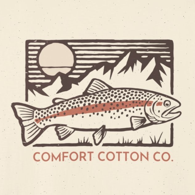 Trout Blaze Premium Tee