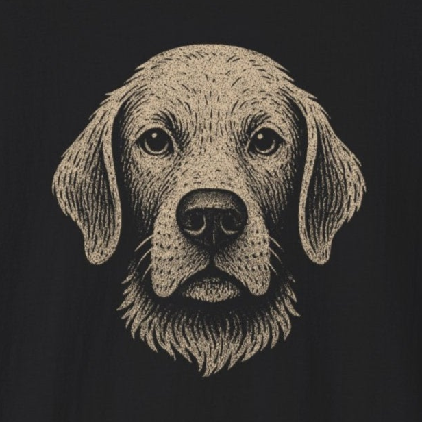 Shadow Pup Tee