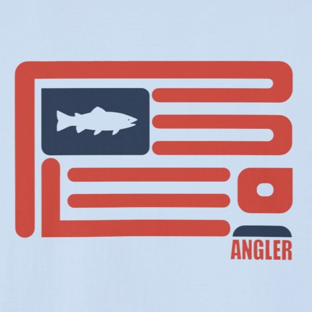 Angler Flag Premium Tee-Comfort Cotton