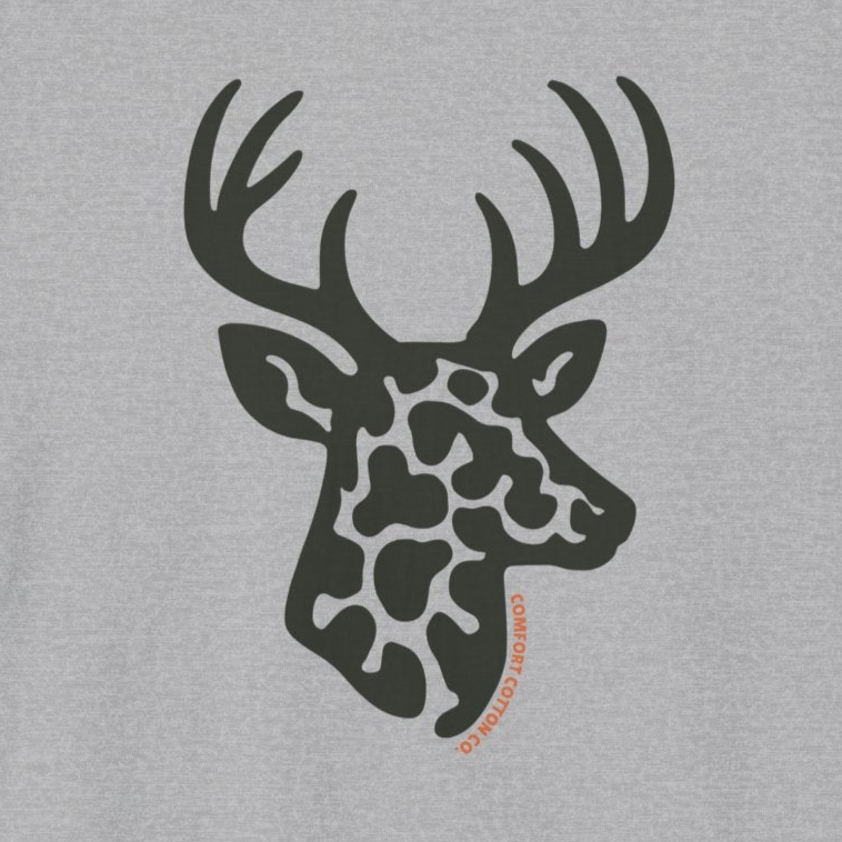 Brush Buck Premium Tee-Comfort Cotton
