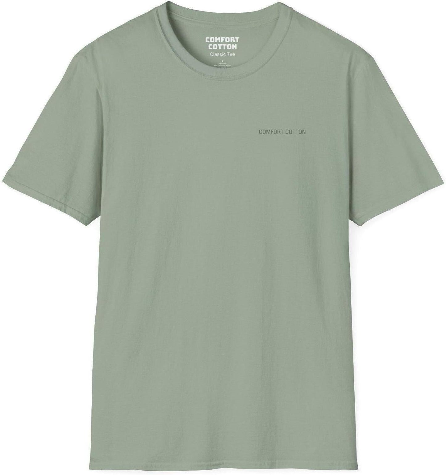 Camo Trout Premium Tee-Comfort Cotton