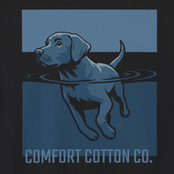 Paddle Pup Premium Tee-Comfort Cotton