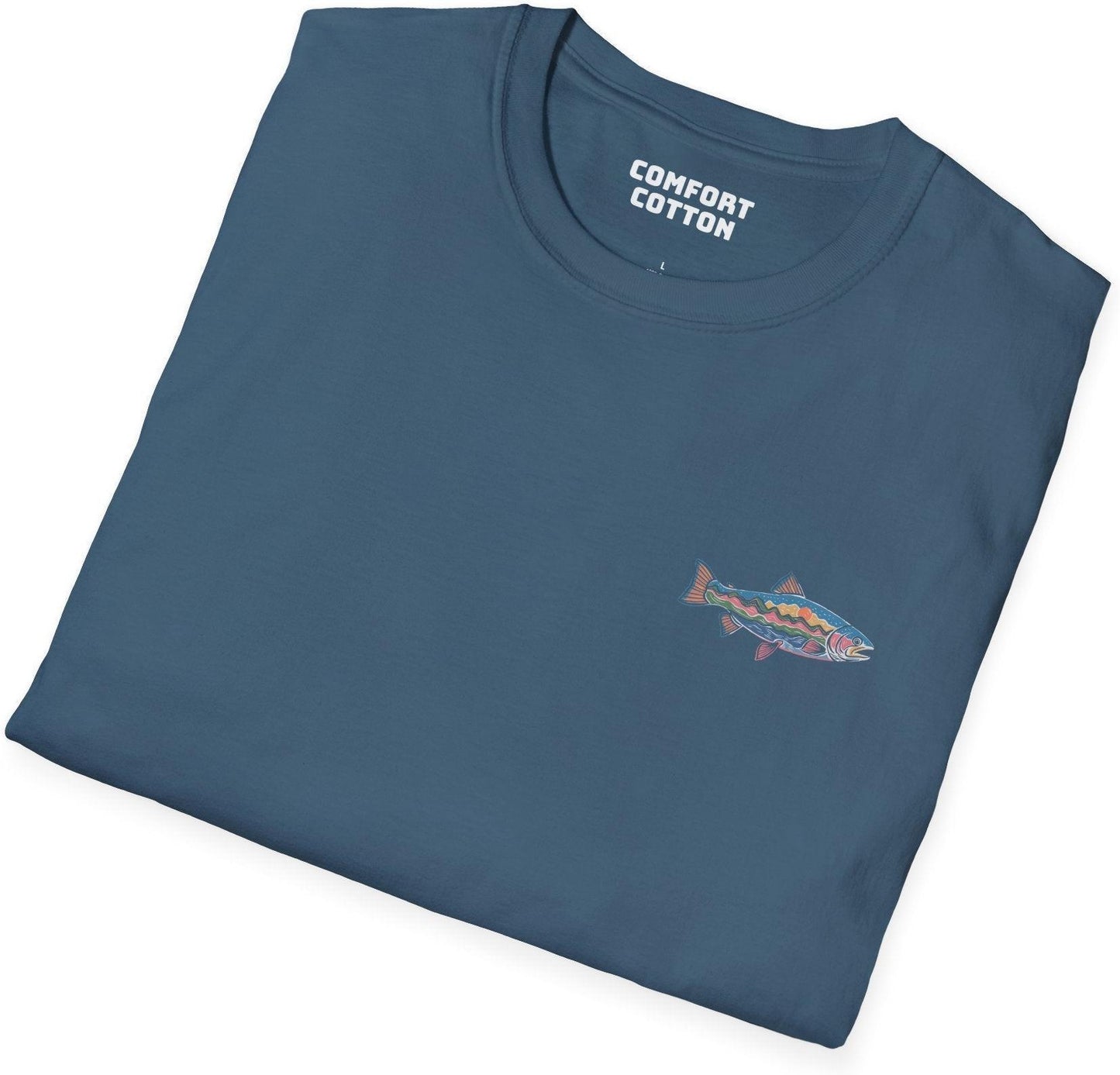 Painted Current Premium Tee-Comfort Cotton