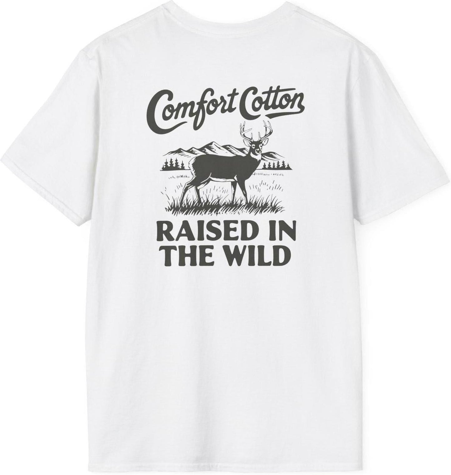 Raised Wild Premium Tee-Comfort Cotton