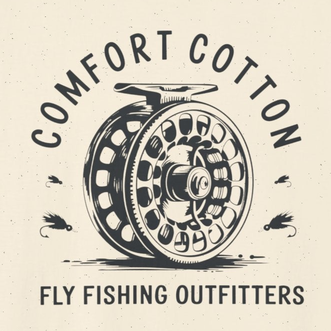 River Reel Premium Tee-Comfort Cotton
