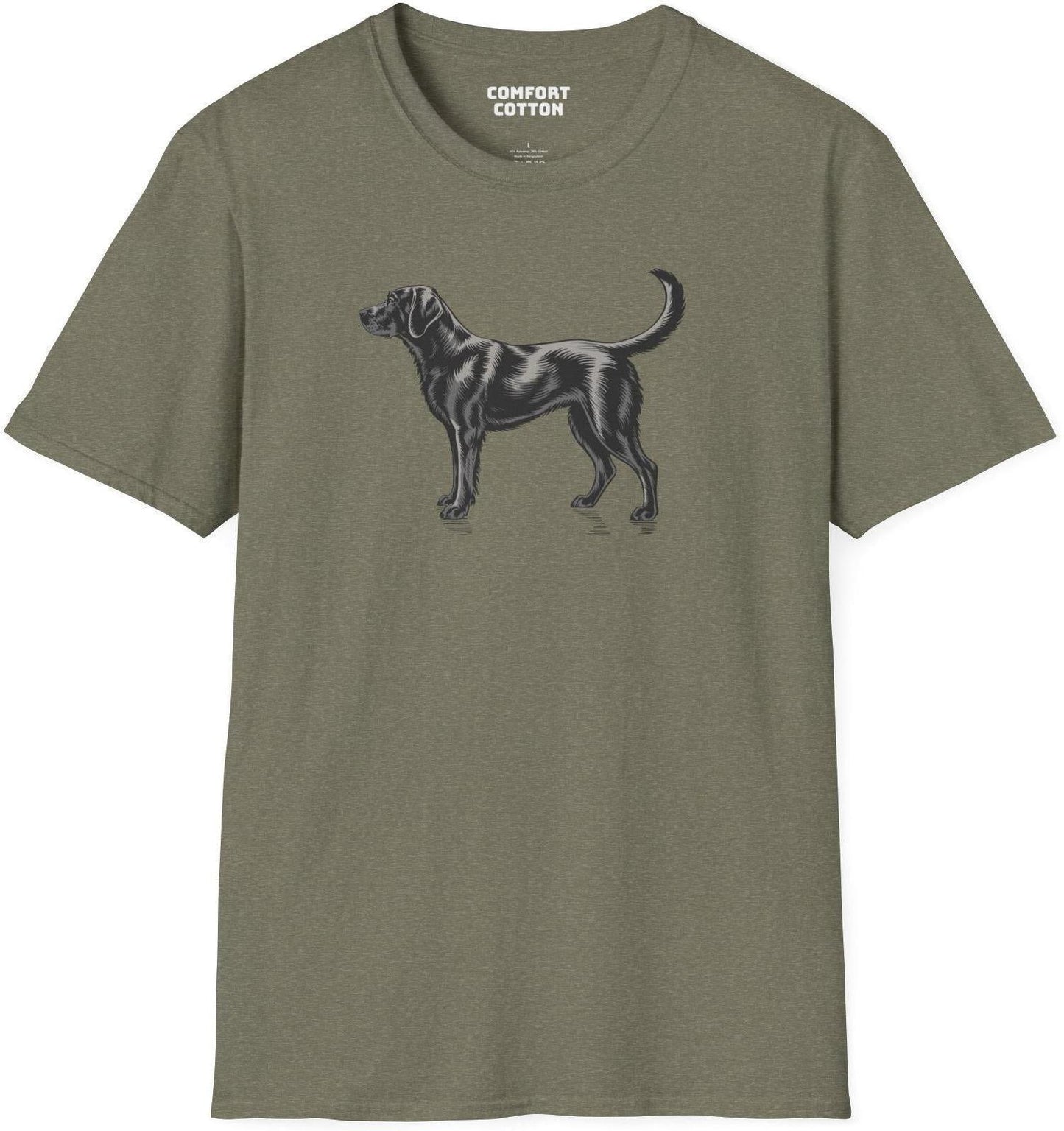 Shadow Fetch Premium Tee-Comfort Cotton