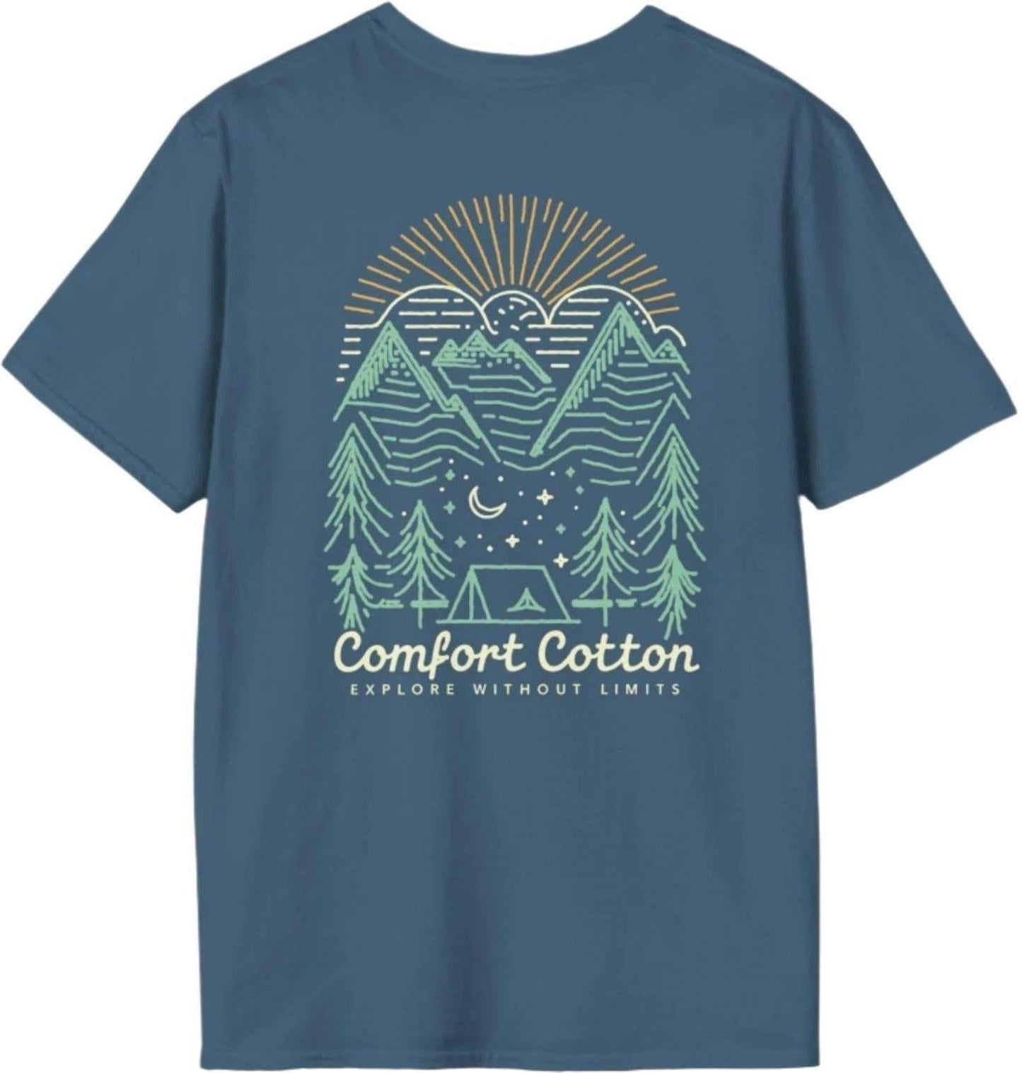 Summit Nights Premium Tee-Comfort Cotton