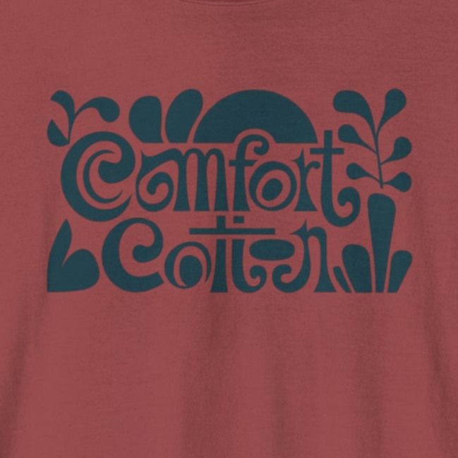 Sunset Bloom Long Sleeve Tee-Comfort Cotton