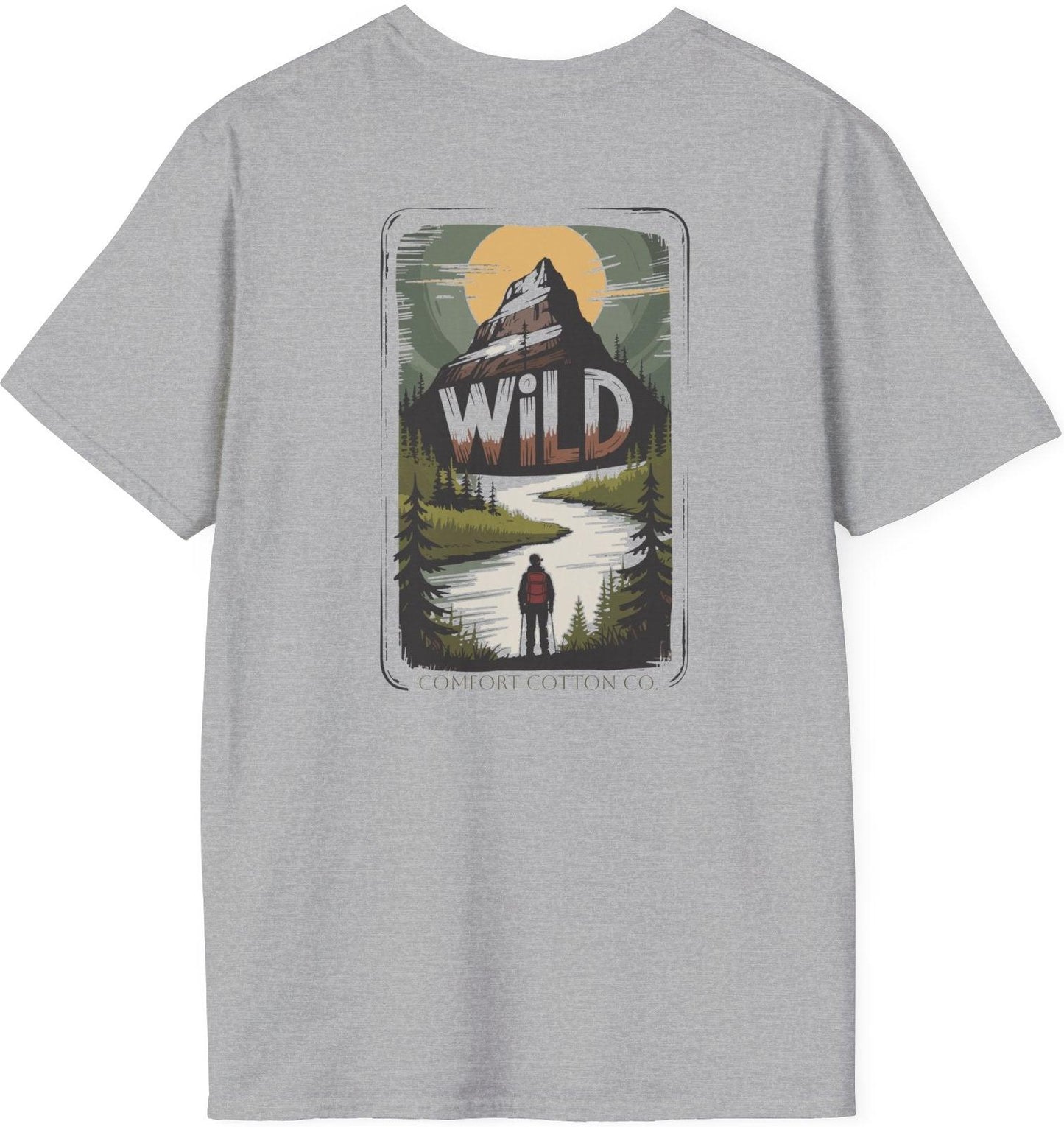 Wander Trail Premium Tee-Comfort Cotton