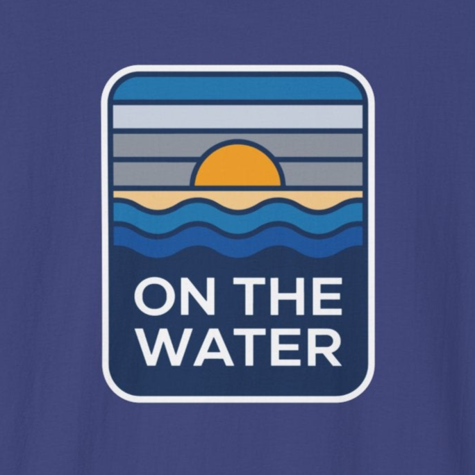 Waterline Way Premium Tee-Comfort Cotton