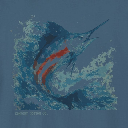 Flagged Marlin Tee