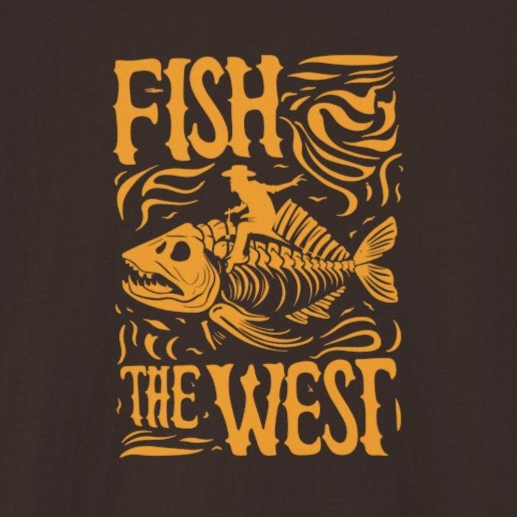 Fish West Tee