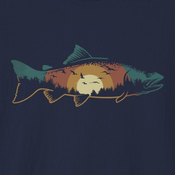 Trout Horizon Tee