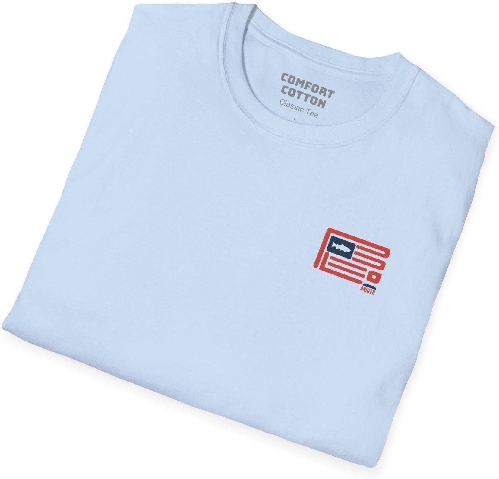 Angler Flag Premium Tee-Comfort Cotton