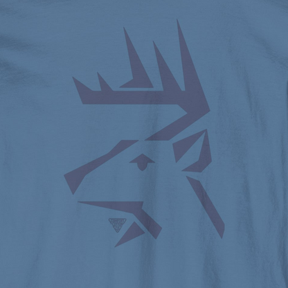 Antler Edge Long Sleeve Tee-Comfort Cotton