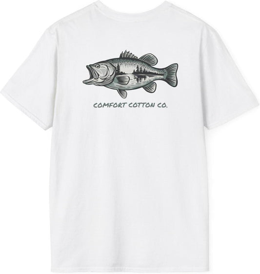 Bass Bound Premium Tee-Comfort Cotton