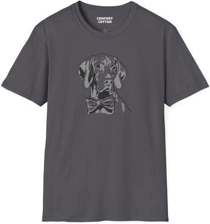 Bowtie Vizsla Premium Tee-Comfort Cotton