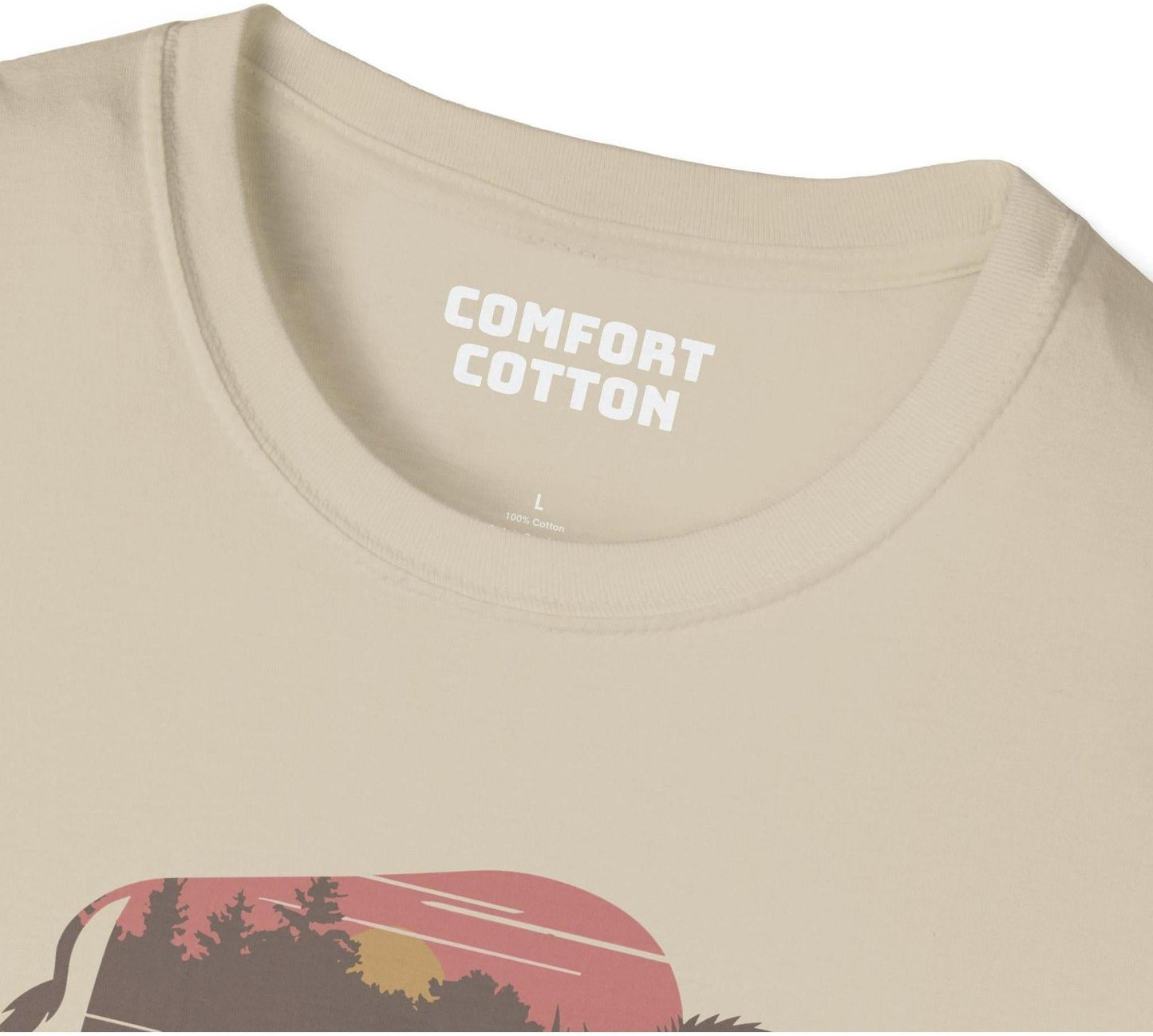 Buffalo Dusk Premium Tee-Comfort Cotton