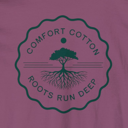 Deep Roots Long Sleeve Tee-Comfort Cotton