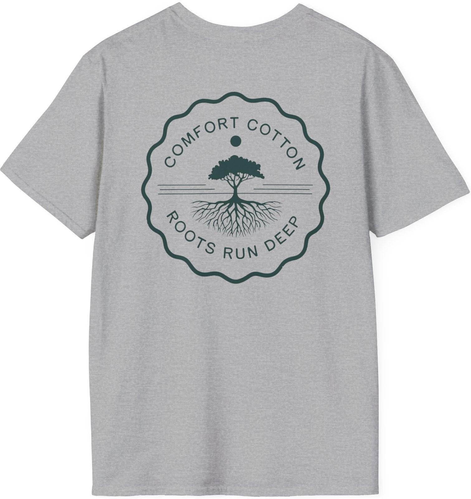 Deep Roots Premium Tee-Comfort Cotton