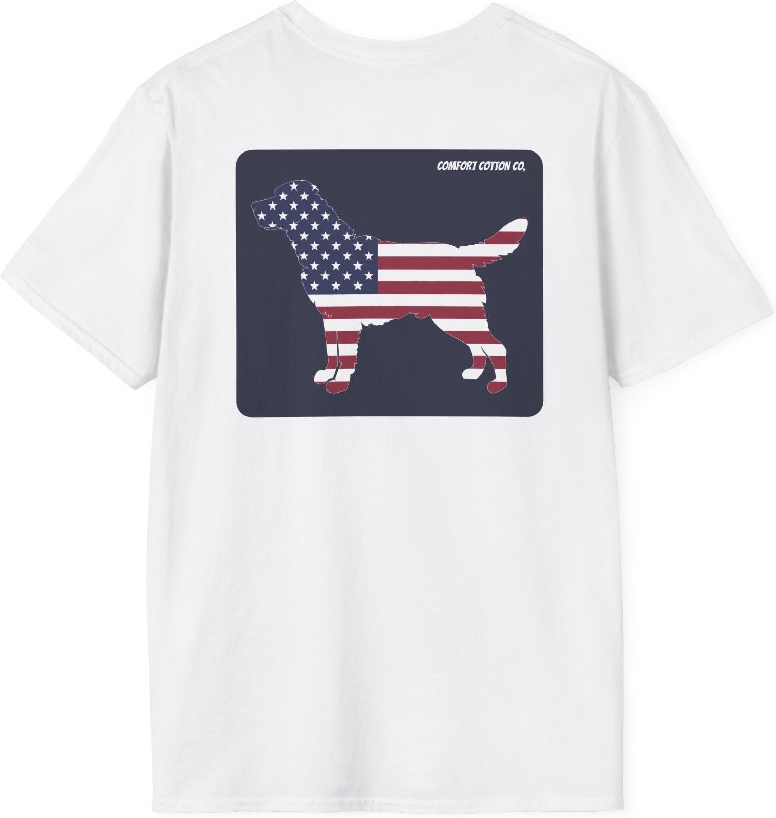 Flag Wag Premium Tee-Comfort Cotton