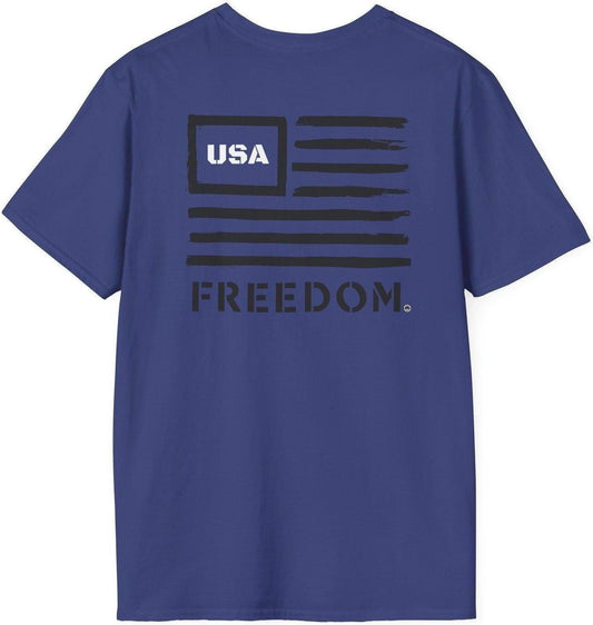 Freedom Flag Premium Tee-Comfort Cotton