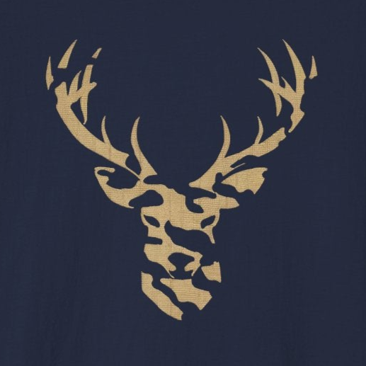 Hunter's Stag Premium Tee-Comfort Cotton