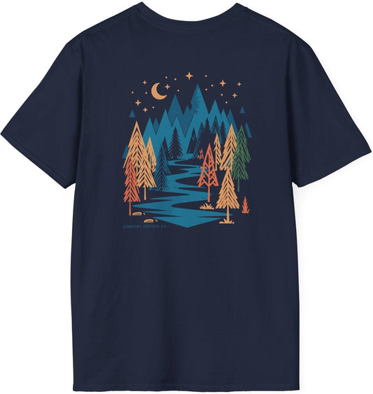Moonlit Pines Premium Tee-Comfort Cotton