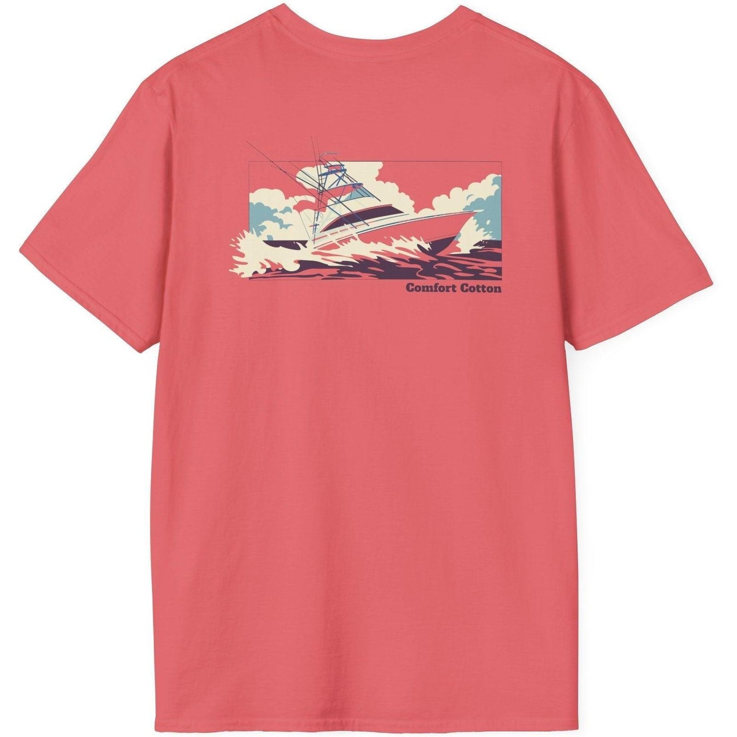 Offshore Escape Premium Tee-Comfort Cotton