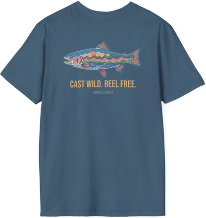 Painted Current Premium Tee-Comfort Cotton