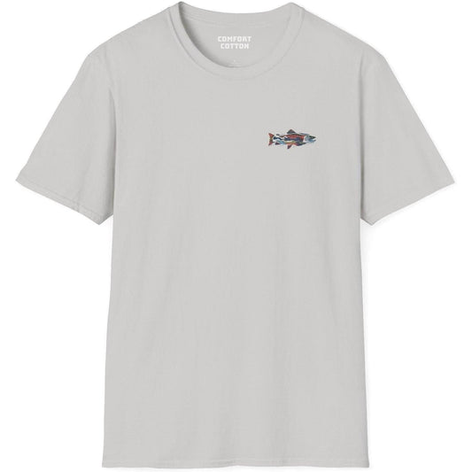Painted Trout Premium Tee-Comfort Cotton