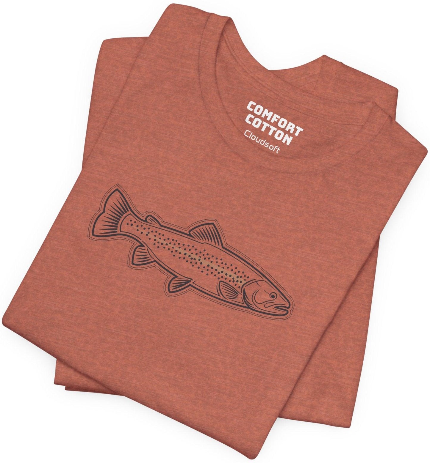 Redfin Cloudsoft Tee-Comfort Cotton