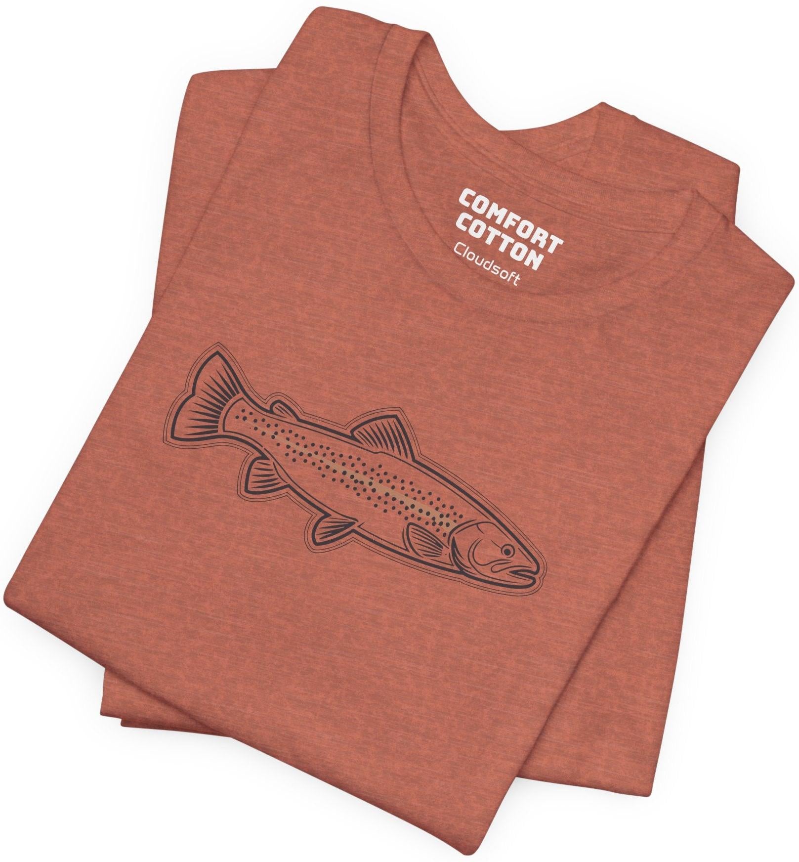 Redfin Cloudsoft Tee-Comfort Cotton