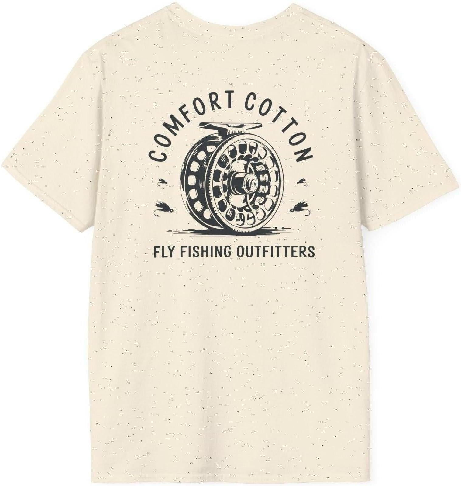 River Reel Premium Tee-Comfort Cotton