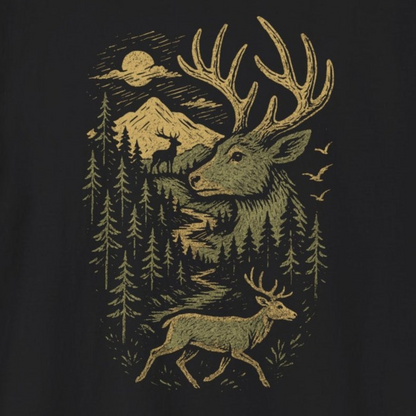 Silent Pines Premium Tee-Comfort Cotton