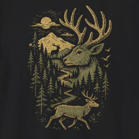 Silent Pines Premium Tee-Comfort Cotton