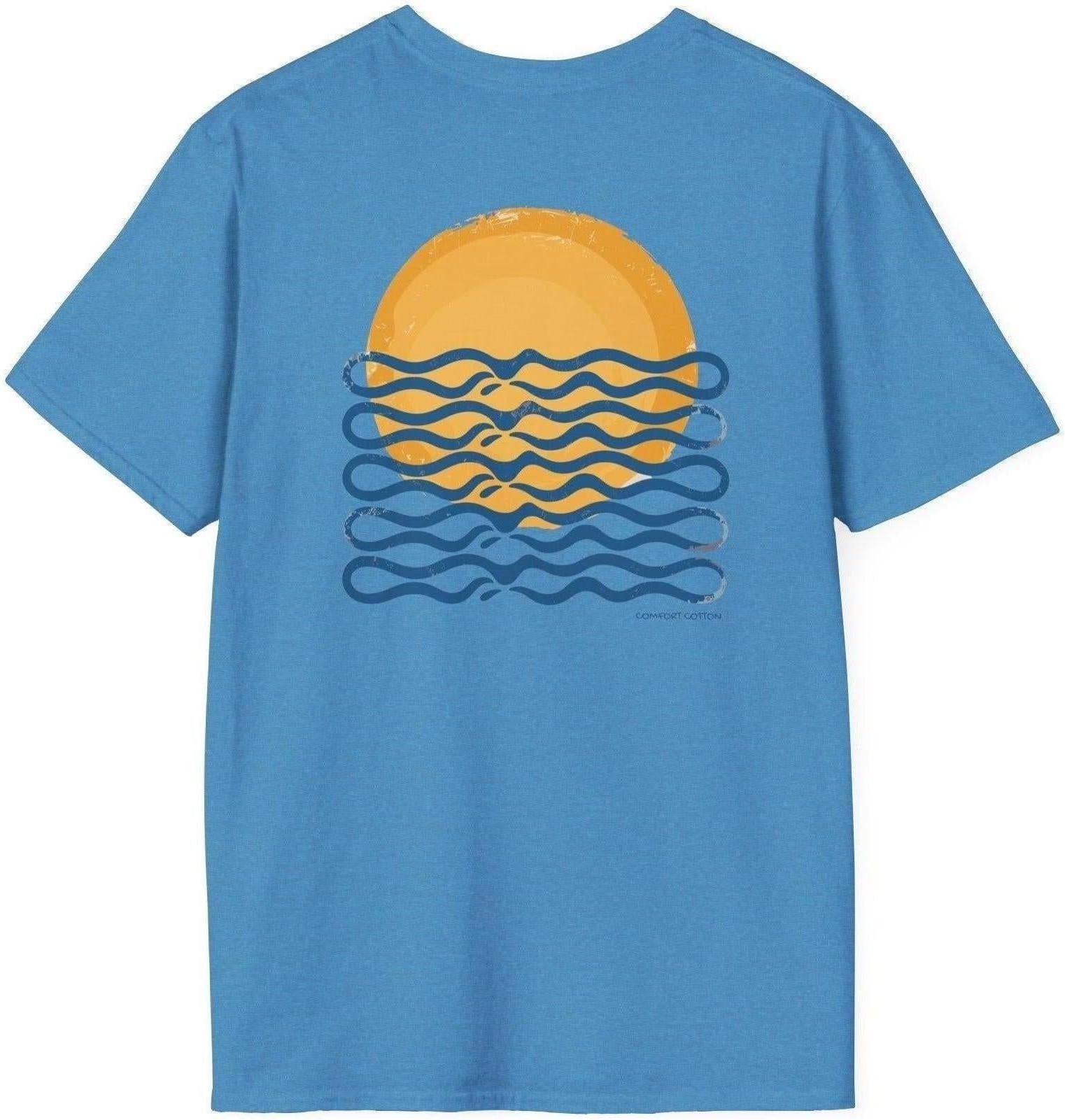 Solar Wave Premium Tee-Comfort Cotton