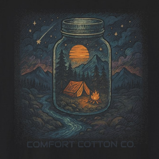 Starlit Tent Premium Tee-Comfort Cotton