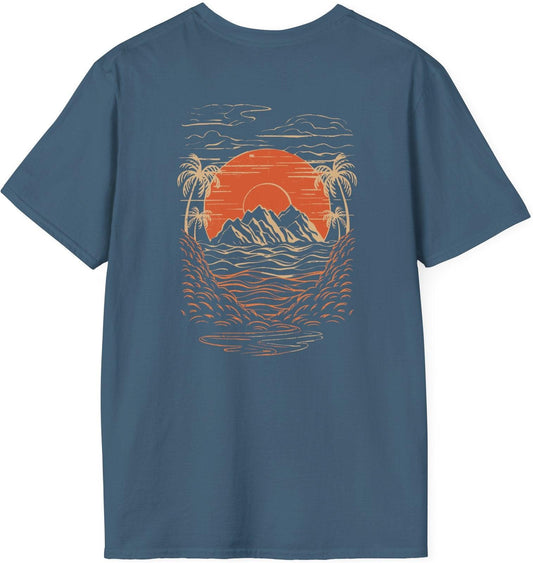 Tropic Blaze Premium Tee-Comfort Cotton