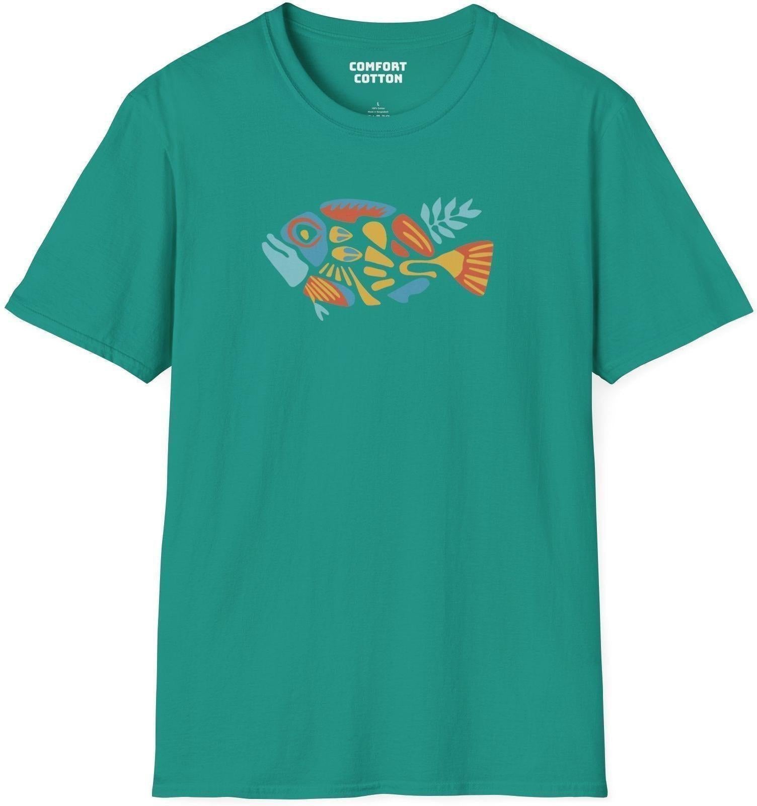 Tropic Totem Premium Tee-Comfort Cotton