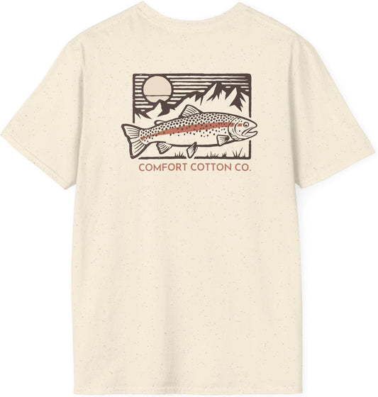 Trout Blaze Premium Tee-Comfort Cotton
