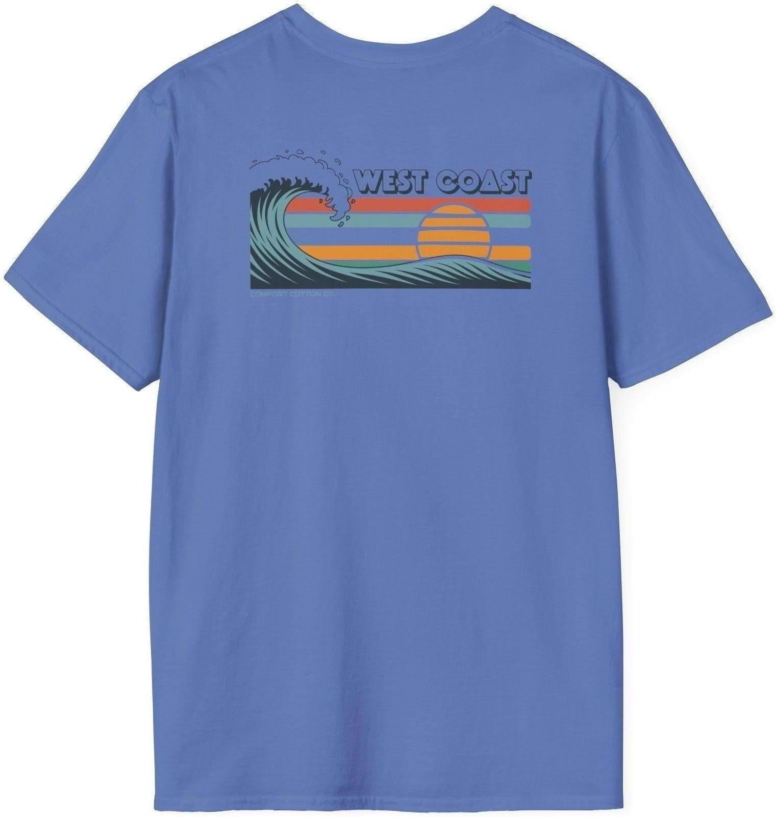 West Coast Premium Tee-Comfort Cotton