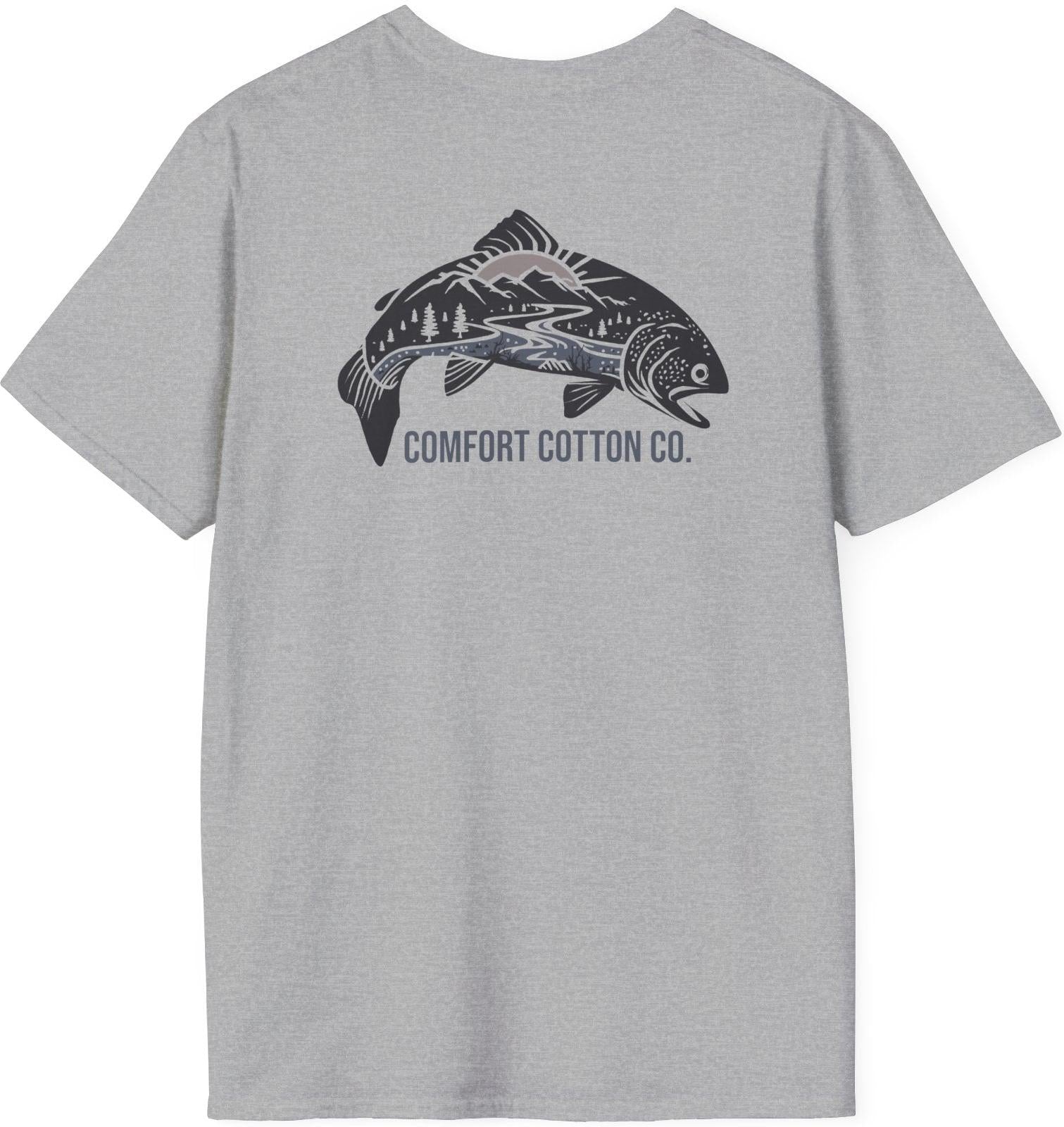 Wild Current Premium Tee-Comfort Cotton