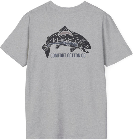 Wild Current Premium Tee-Comfort Cotton