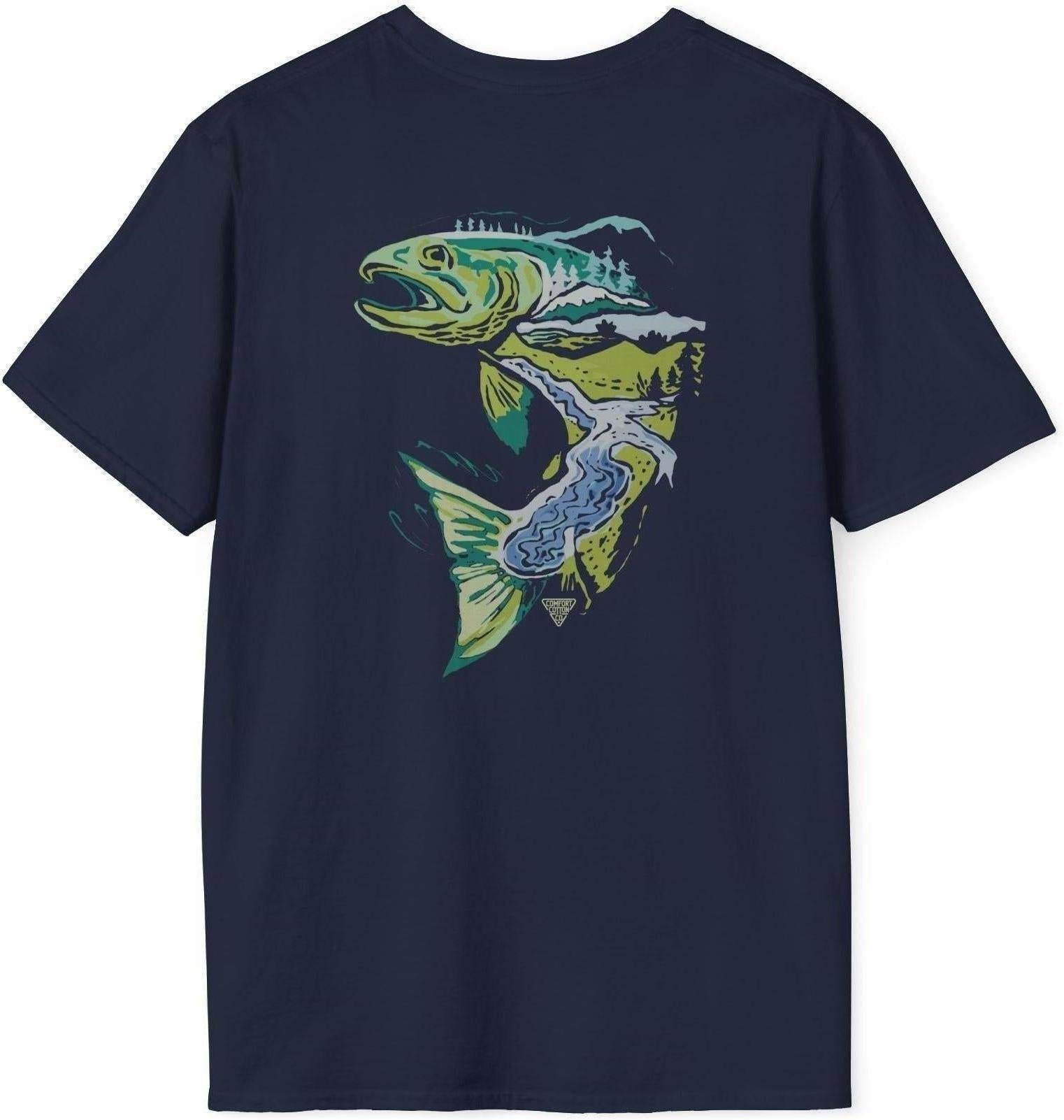 Wild Waters Premium Tee-Comfort Cotton