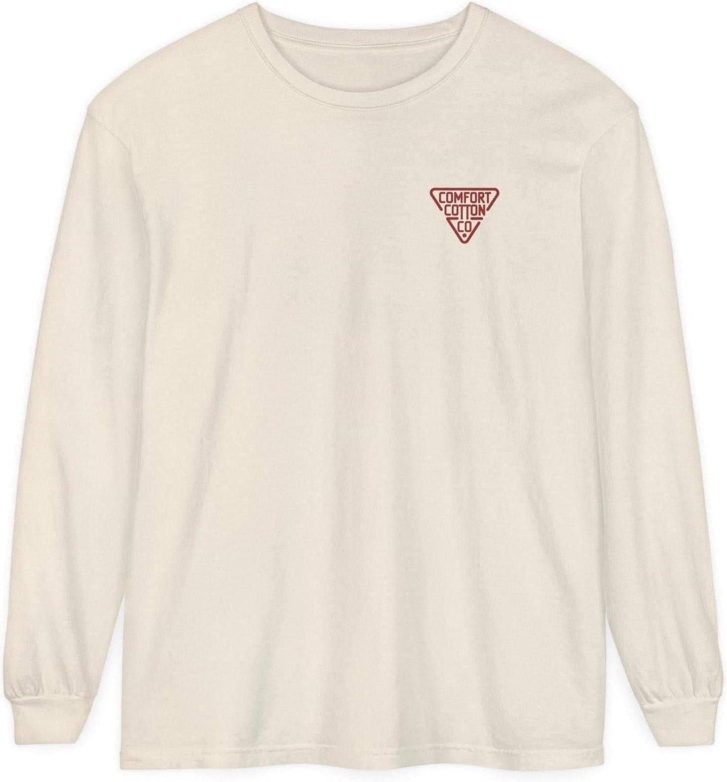 Wilderness Stag Long Sleeve Tee-Comfort Cotton