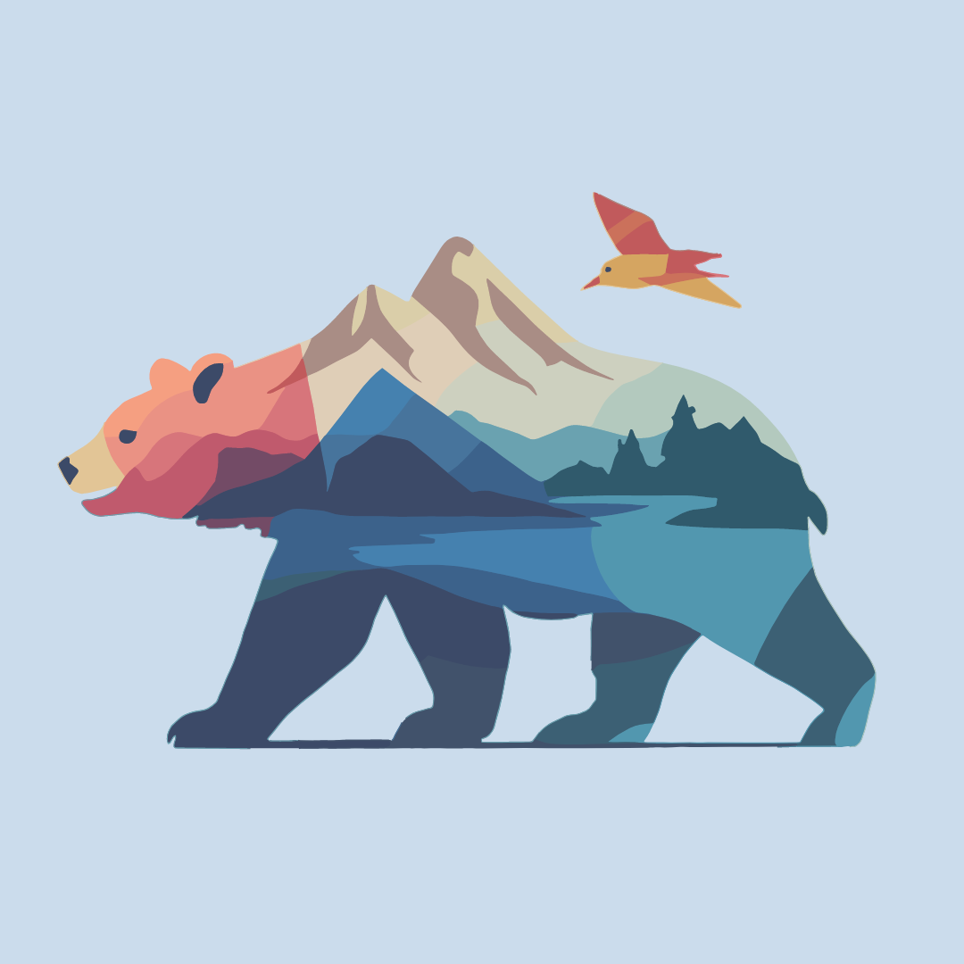 Mountain Bear Tee